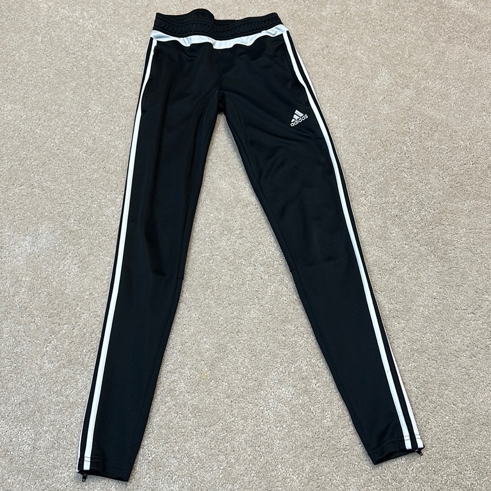 Adidas tiro zip up jogger pants